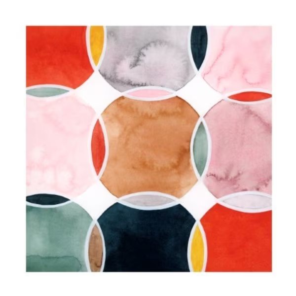 Grace Popp 'Sensical VI' Canvas Art, 24x24, Trademark Fine Art, Mfr#: WAG16856-C2424GG